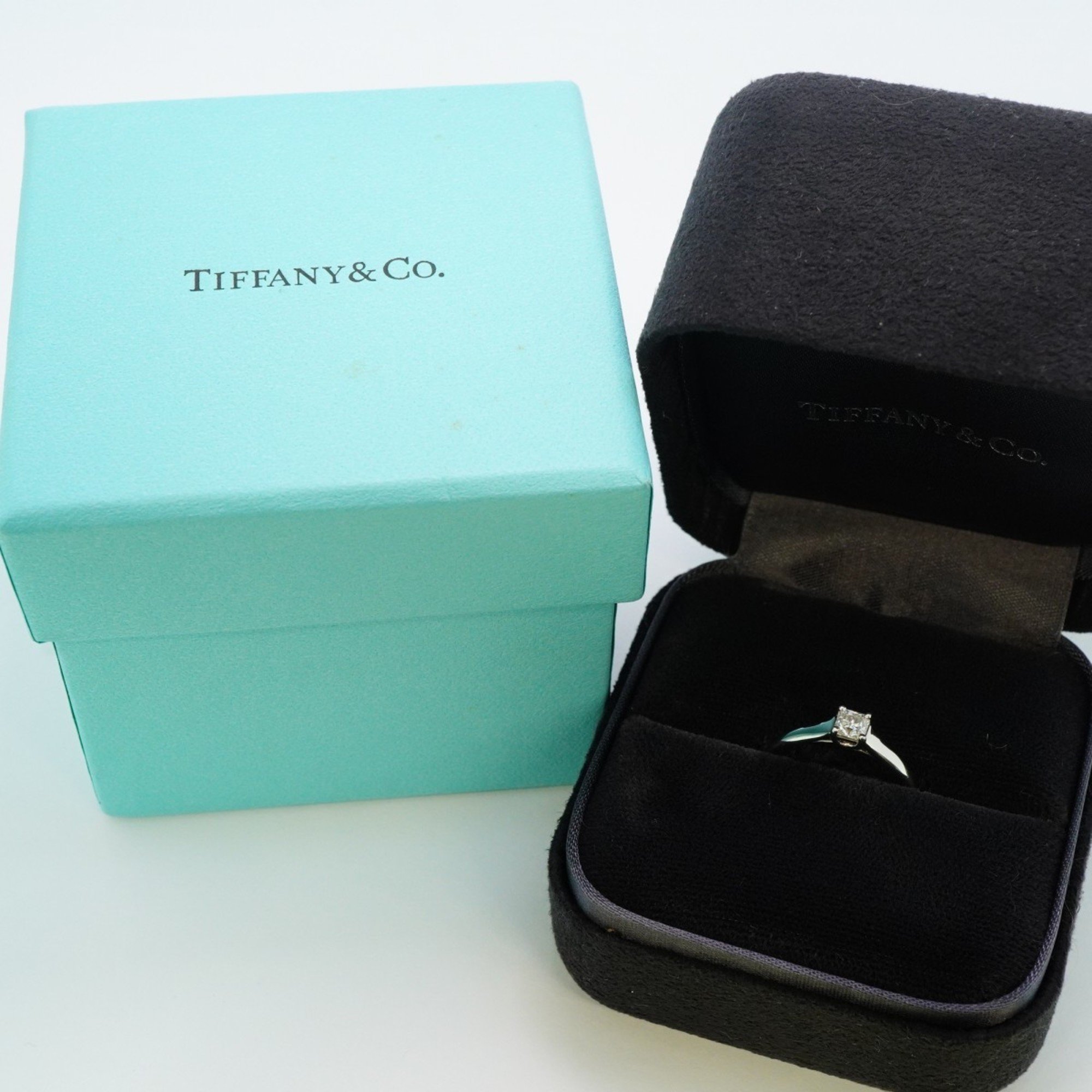 ティファニー(Tiffany) ティファニー リング ルシダ 1PD ダイヤモンド Pt950 プラチナ 0.27ct 9.5号レディース