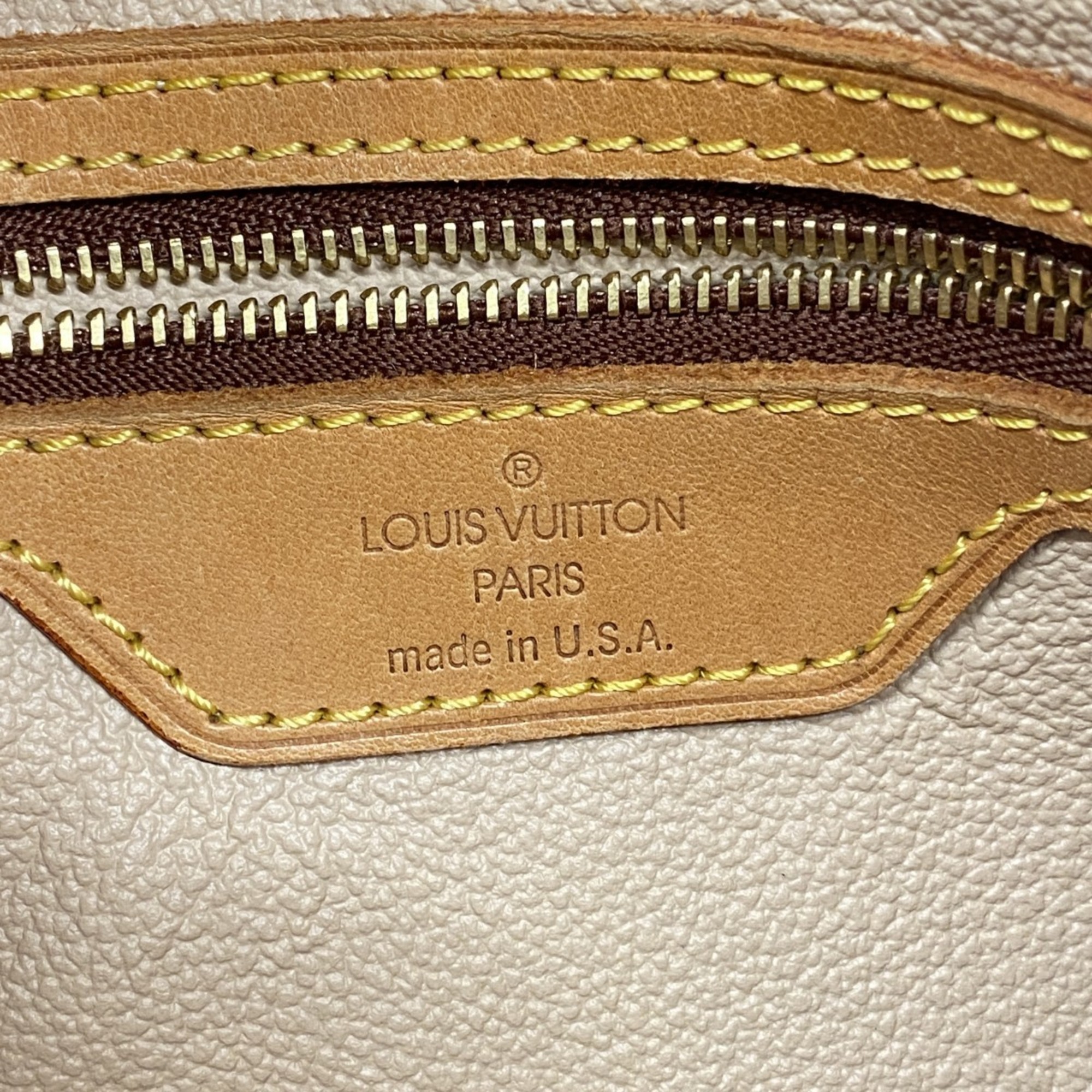 ルイ・ヴィトン(Louis Vuitton) ルイ・ヴィトン トートバッグ モノグラム バケットPM M42238 ブラウンレディース