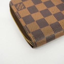 ルイ・ヴィトン(Louis Vuitton) ルイ・ヴィトン 長財布 ダミエ ジッピーウォレット N60015 エベヌメンズ レディース