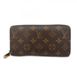 ルイ・ヴィトン(Louis Vuitton) ルイ・ヴィトン 長財布 モノグラム ジッピーウォレット M60017 ブラウンメンズ レディース