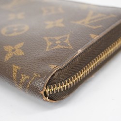 ルイ・ヴィトン(Louis Vuitton) ルイ・ヴィトン 長財布 モノグラム ジッピーウォレット M60017 ブラウンメンズ レディース