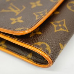 ルイ・ヴィトン(Louis Vuitton) ルイ・ヴィトン ショルダーバッグ モノグラム ポシェットツインGM M51852 ブラウンレディース