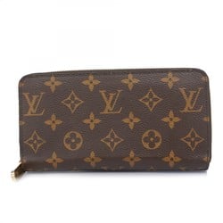 ルイ・ヴィトン(Louis Vuitton) ルイ・ヴィトン 長財布 モノグラム ジッピーウォレット M42616 ブラウンメンズ レディース