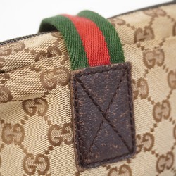 グッチ(Gucci) グッチ トートバッグ GGキャンバス シェリーライン 131228 キャンバス ブラウン レディース