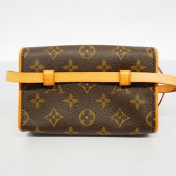 ルイ・ヴィトン(Louis Vuitton) ルイ・ヴィトン ウエストバッグ モノグラム ポシェットフロランティーヌ M51855 ブラウンレディース