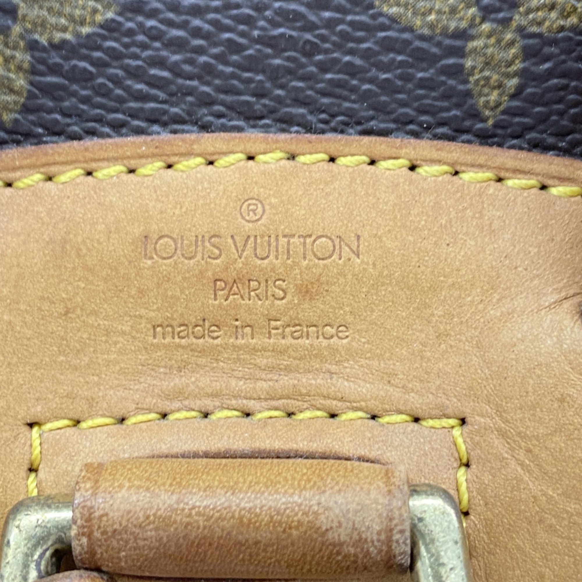 ルイ・ヴィトン(Louis Vuitton) ルイ・ヴィトン リュック・デイパック モノグラム モンスリ M51137 ブラウンレディース