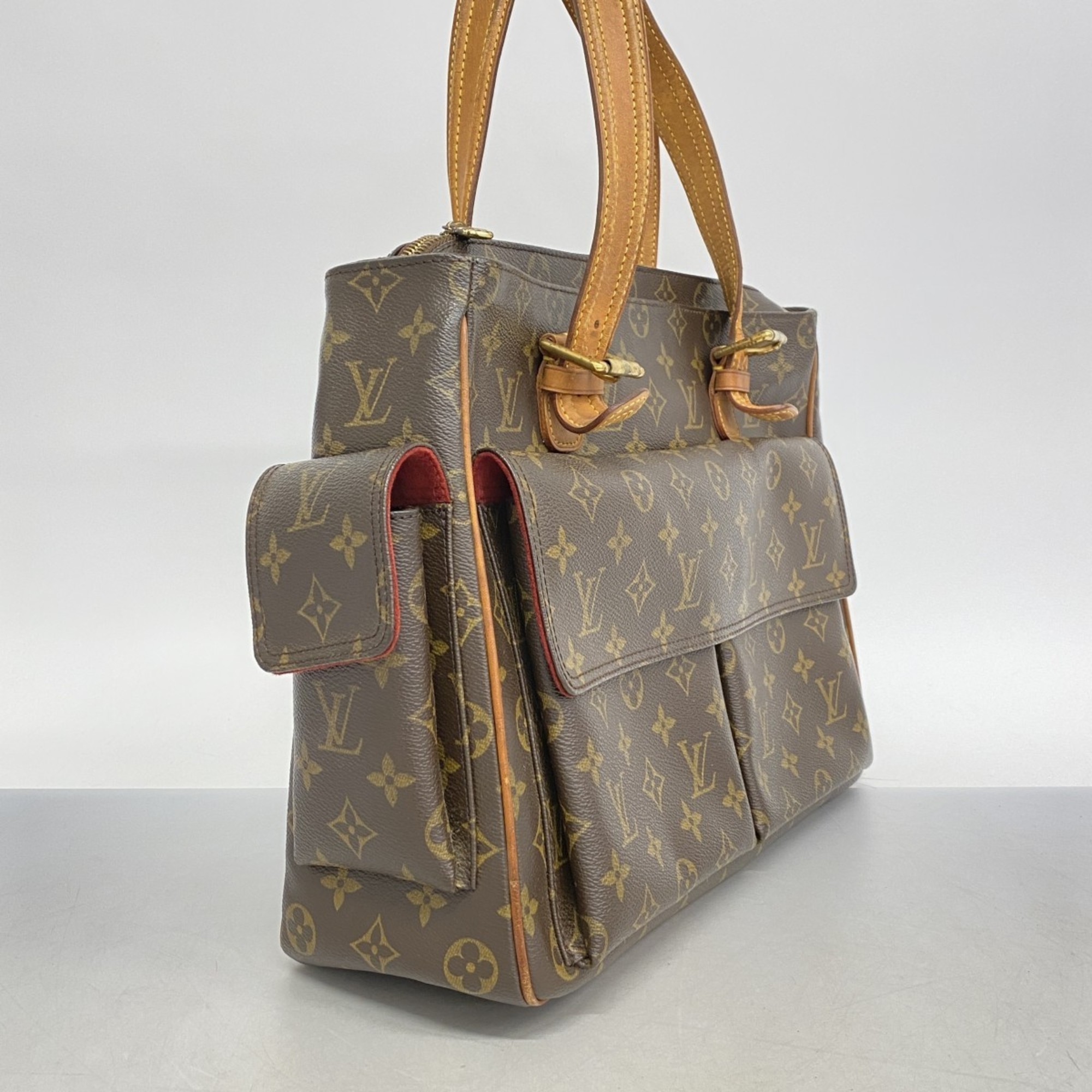 ルイ・ヴィトン(Louis Vuitton) ルイ・ヴィトン トートバッグ モノグラム ヴィバシテGM M51163 ブラウンレディース