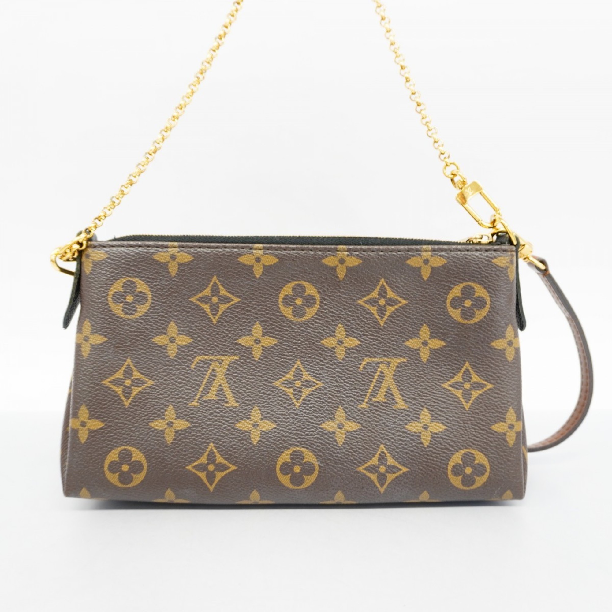 ルイ・ヴィトン(Louis Vuitton) ルイ・ヴィトン ショルダーバッグ モノグラム パラス クラッチ M41639 ブラウン ノワールレディース