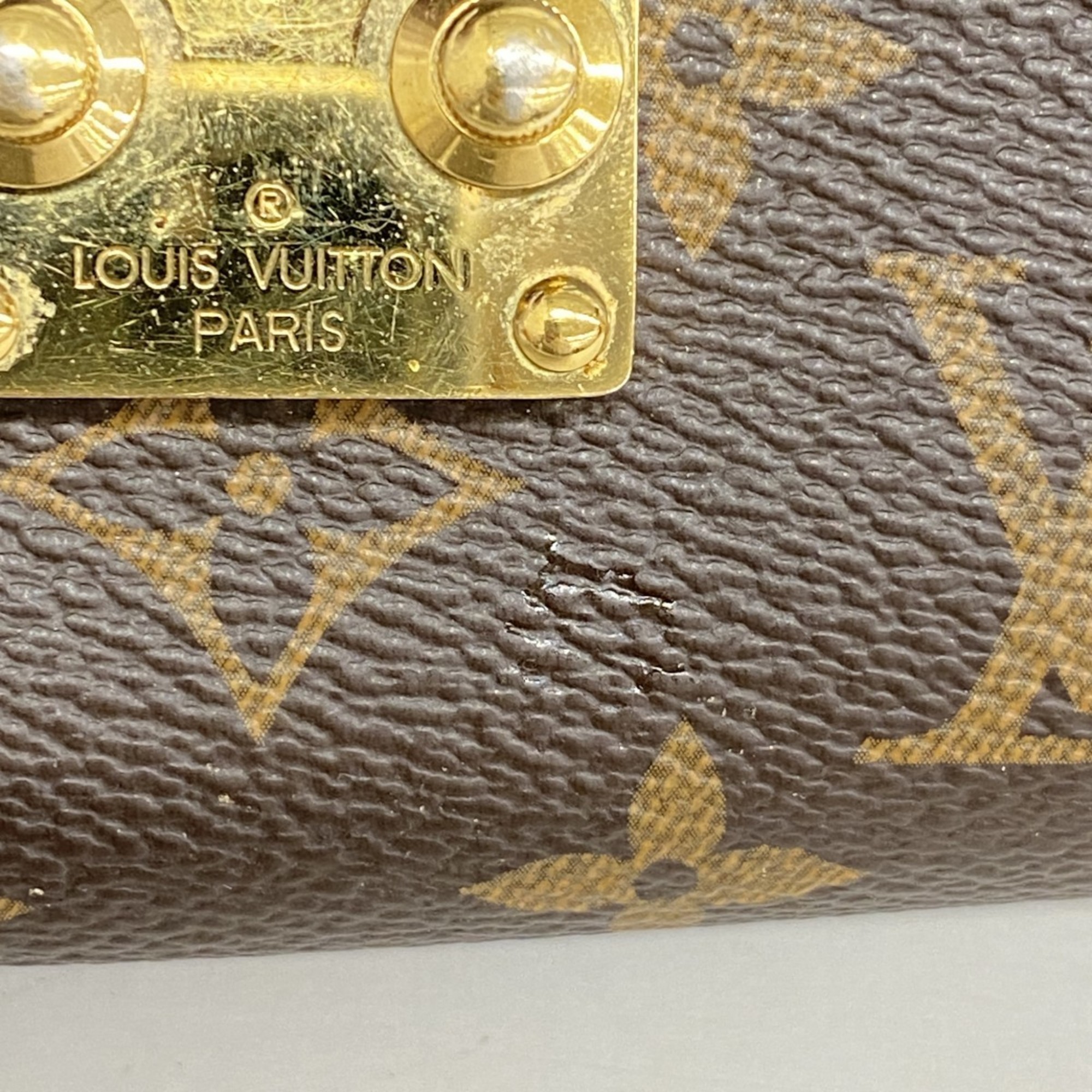 ルイ・ヴィトン(Louis Vuitton) ルイ・ヴィトン ショルダーバッグ モノグラム パラスチェーン M41201 ブラウン スリーズレディース