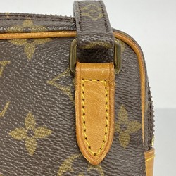 ルイ・ヴィトン(Louis Vuitton) ルイ・ヴィトン ショルダーバッグ モノグラム ポシェットマルリーバンドリエール M51828 ブラウンレディース