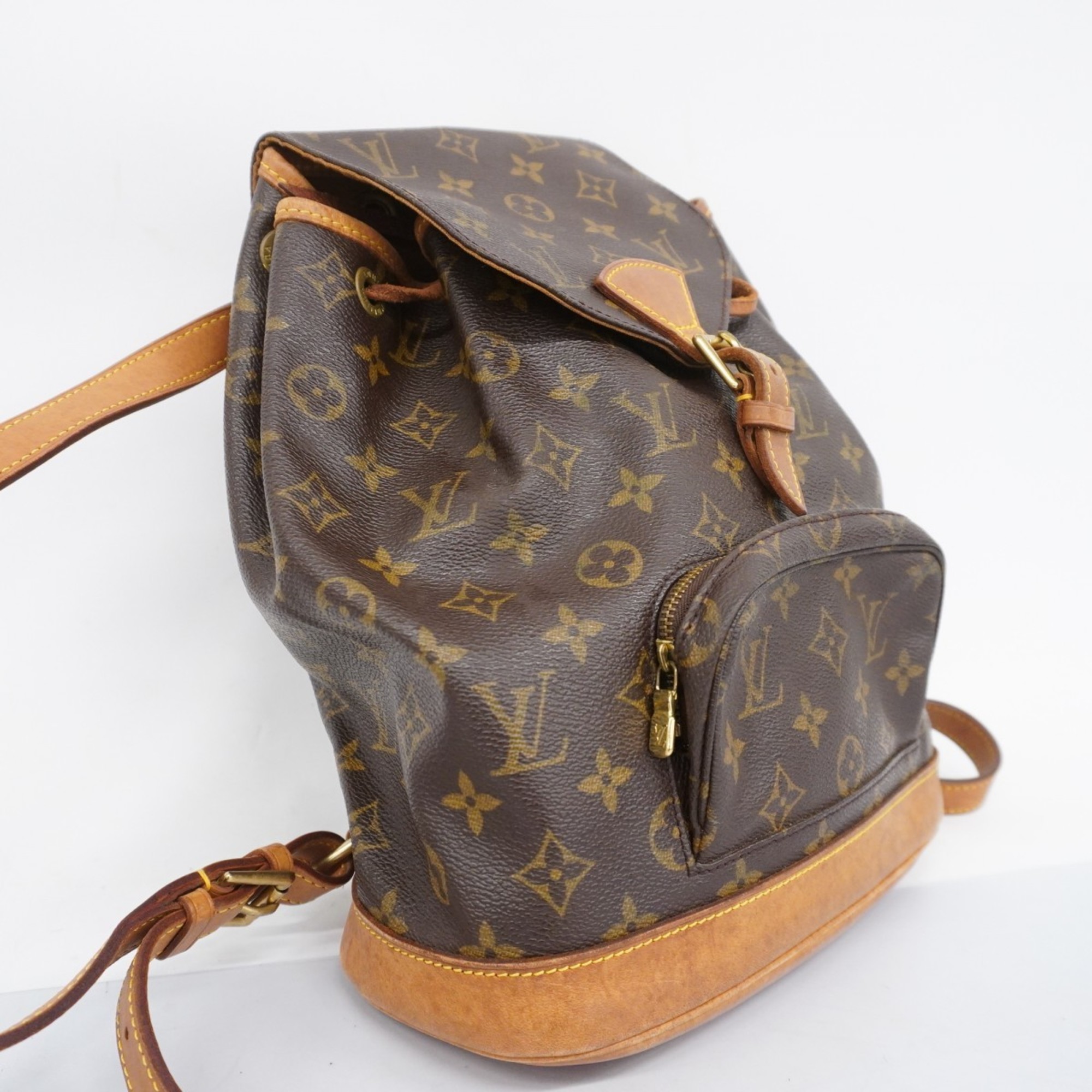 ルイ・ヴィトン(Louis Vuitton) ルイ・ヴィトン リュック・デイパック モノグラム モンスリMM M51136 ブラウンレディース