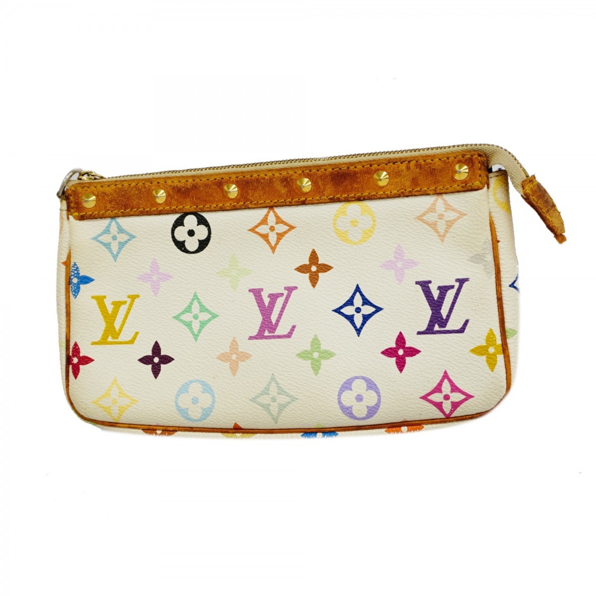 ルイ・ヴィトン(Louis Vuitton) ルイ・ヴィトン ポーチ モノグラム・マルチカラー ポシェットアクセソワール M92649 ブロンレディース