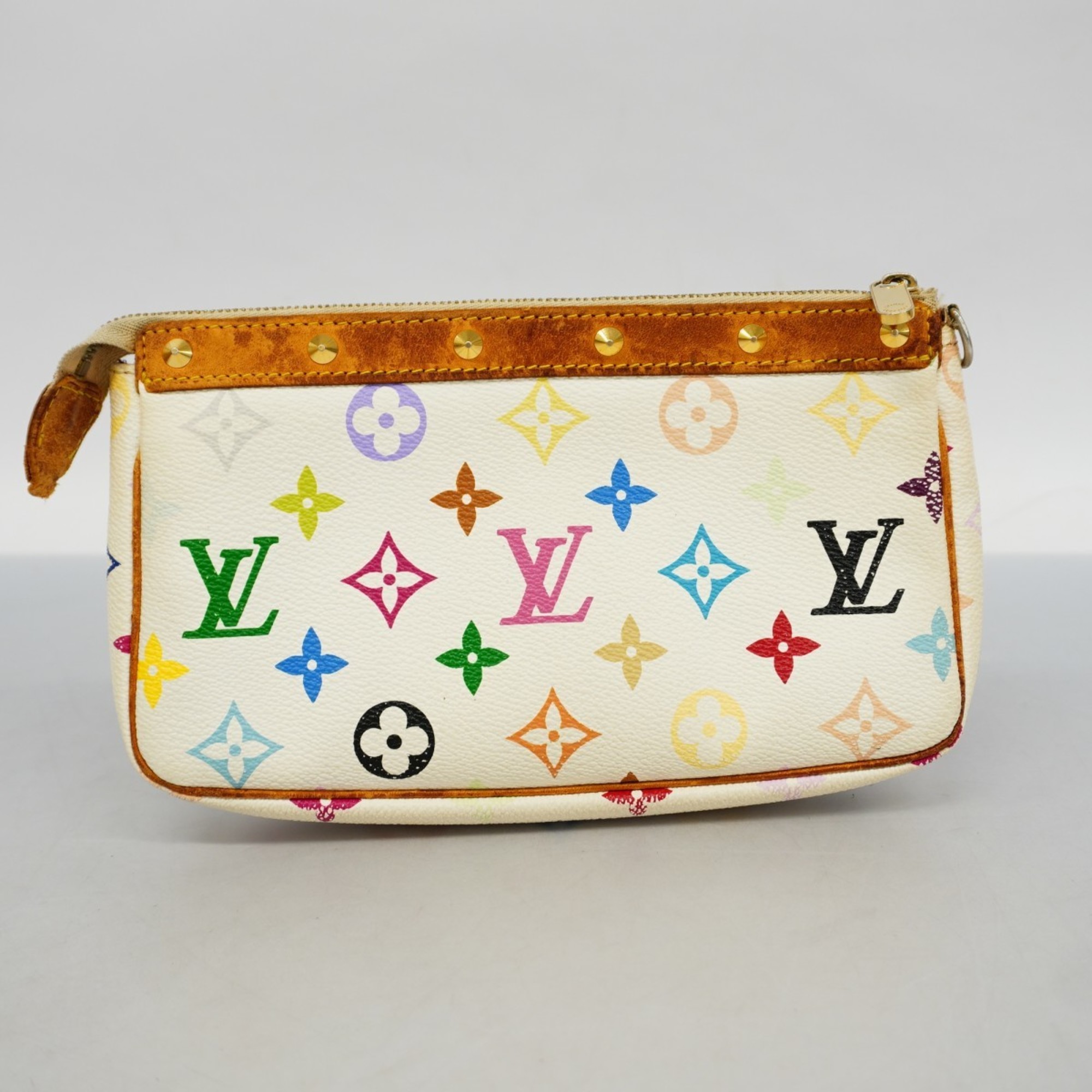 ルイ・ヴィトン(Louis Vuitton) ルイ・ヴィトン ポーチ モノグラム・マルチカラー ポシェットアクセソワール M92649 ブロンレディース