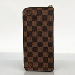 ルイ・ヴィトン(Louis Vuitton) ルイ・ヴィトン 長財布 ダミエ ジッピーウォレットヴェルティカル N61207 エベヌメンズ