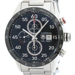 タグホイヤー (TAG HEUER) カレラ キャリバー 1887 クロノグラフ ステンレススチール 自動巻き メンズ 時計 CAR2A10 (外装仕