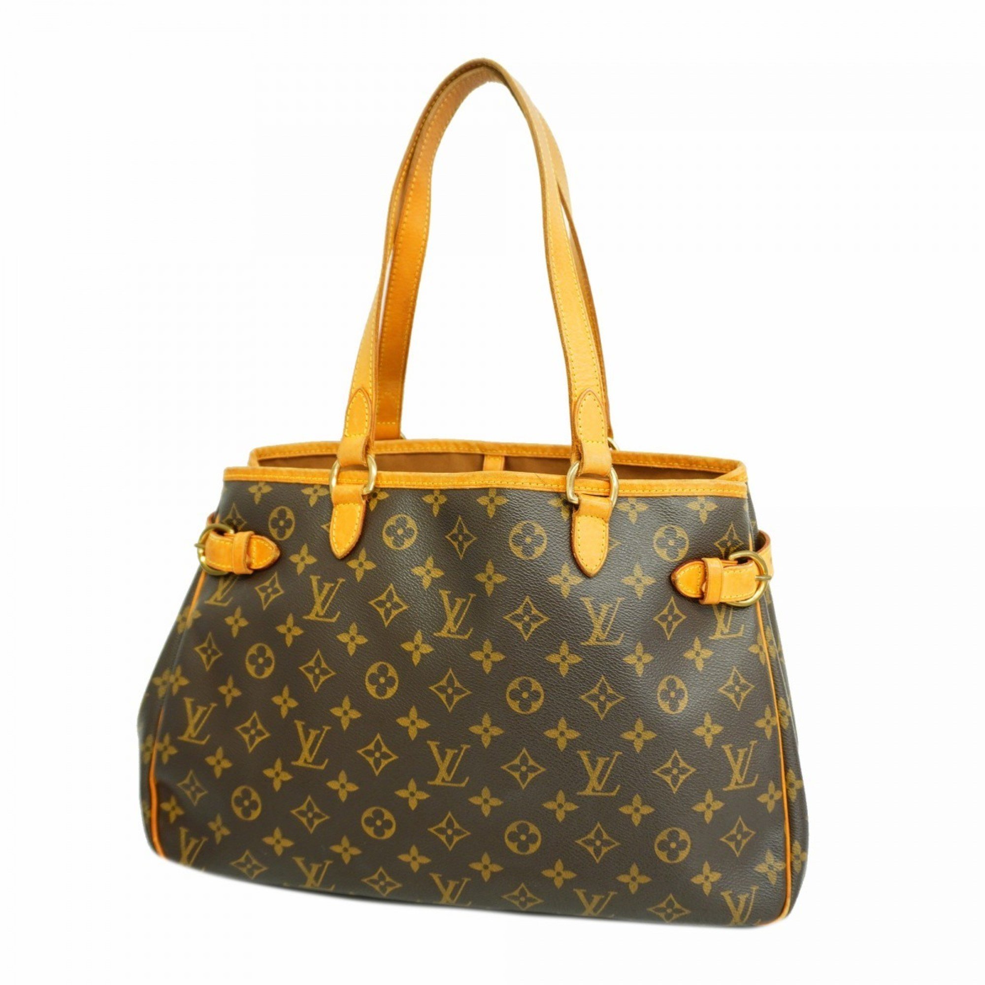 ルイ・ヴィトン(Louis Vuitton) ルイ・ヴィトン トートバッグ モノグラム バティニョールオリゾンタル M51154 ブラウンレディース