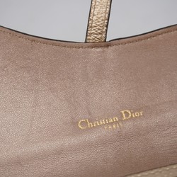 クリスチャン・ディオール(Christian Dior) クリスチャンディオール ショルダーウォレット レザー ブラウン レディース