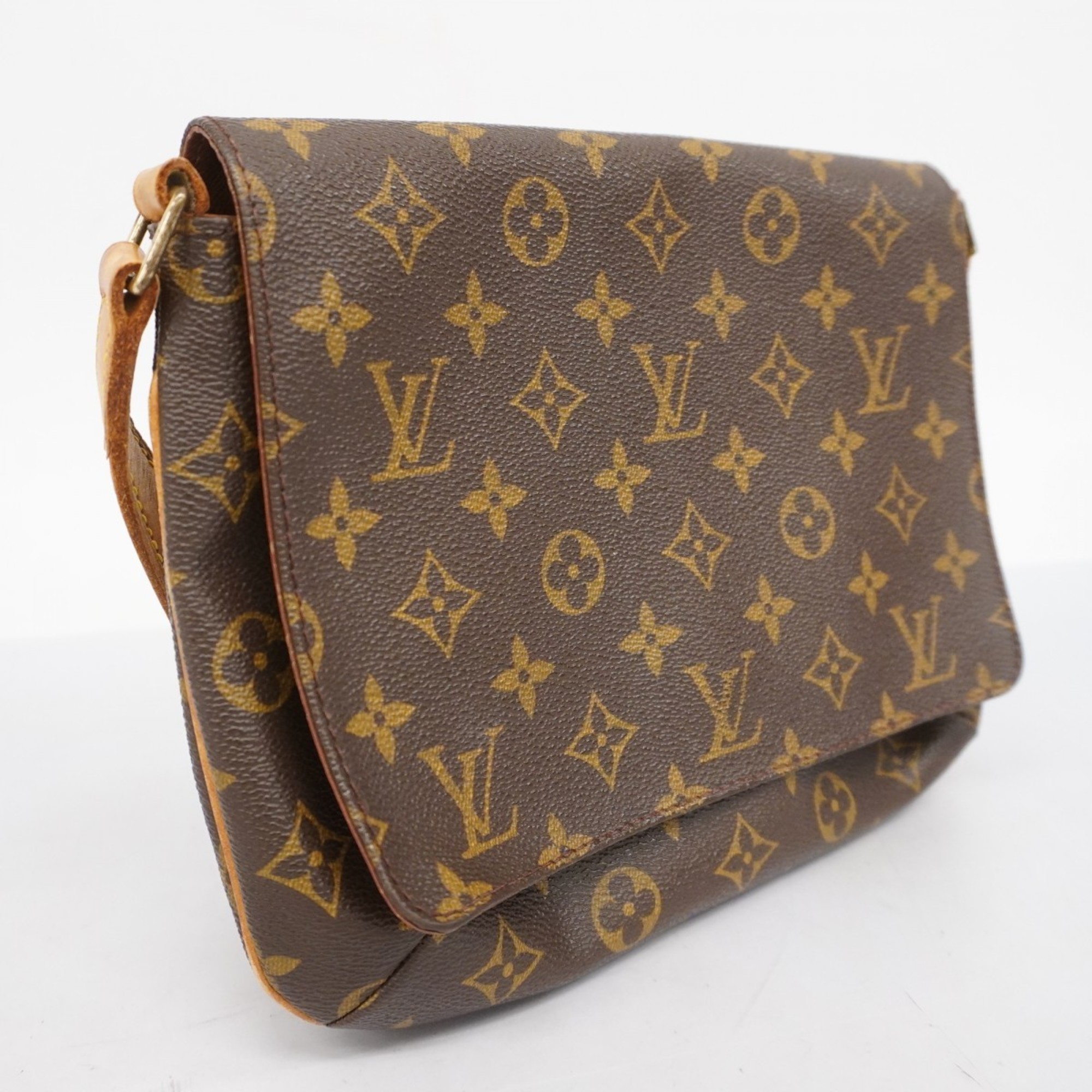 ルイ・ヴィトン(Louis Vuitton) ルイ・ヴィトン ショルダーバッグ モノグラム ミュゼットタンゴショートストラップ M51257 ブラウンレディース