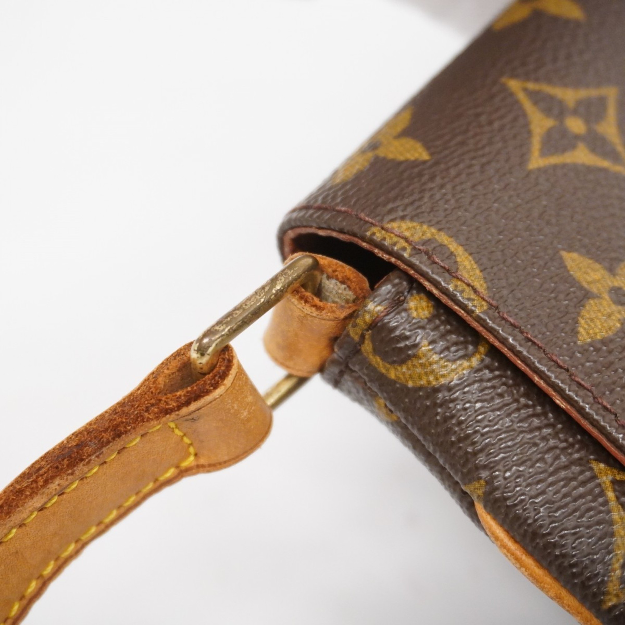 ルイ・ヴィトン(Louis Vuitton) ルイ・ヴィトン ショルダーバッグ モノグラム ミュゼットタンゴショートストラップ M51257 ブラウンレディース