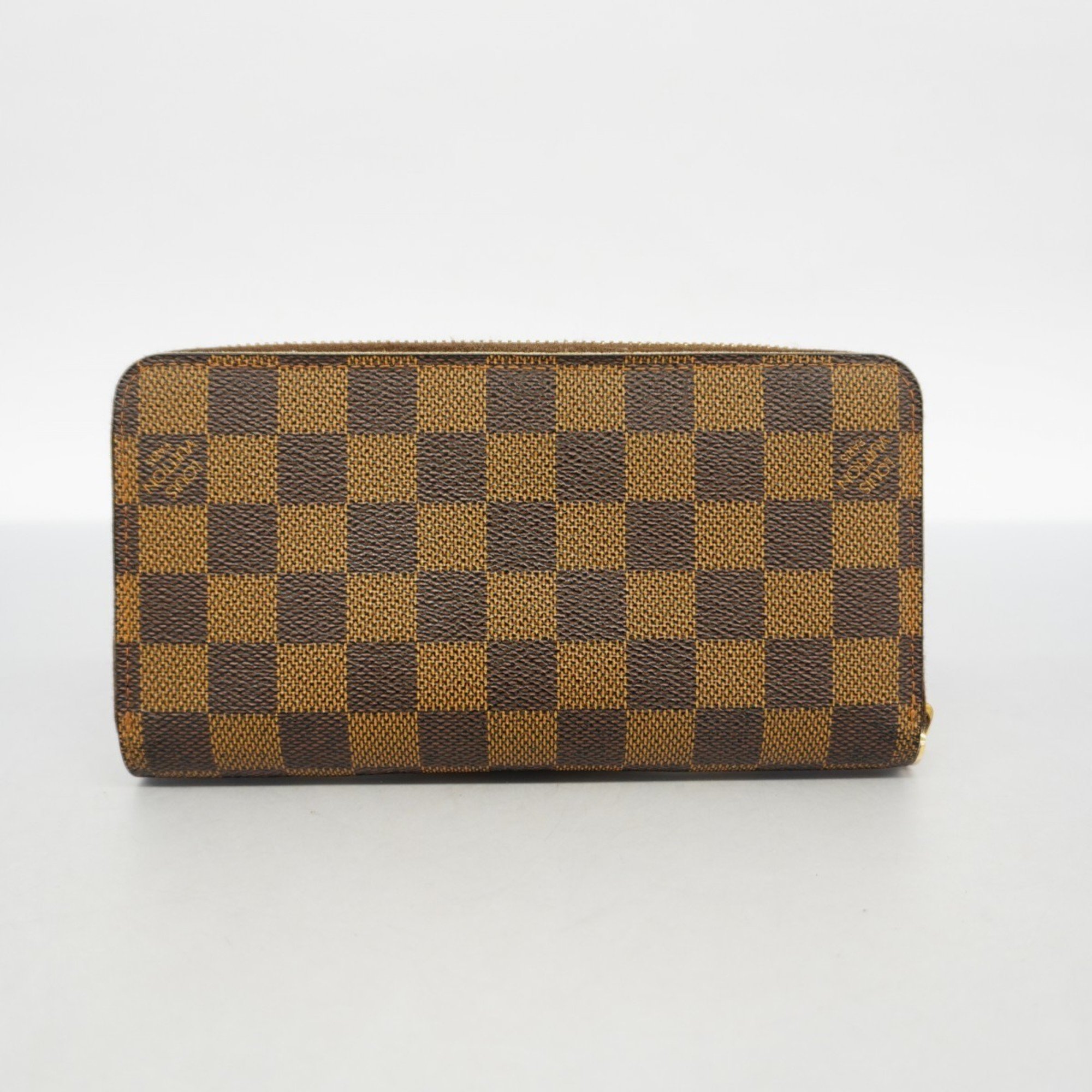 ルイ・ヴィトン(Louis Vuitton) ルイ・ヴィトン 長財布 ダミエ ジッピーウォレット N60015 エベヌメンズ レディース