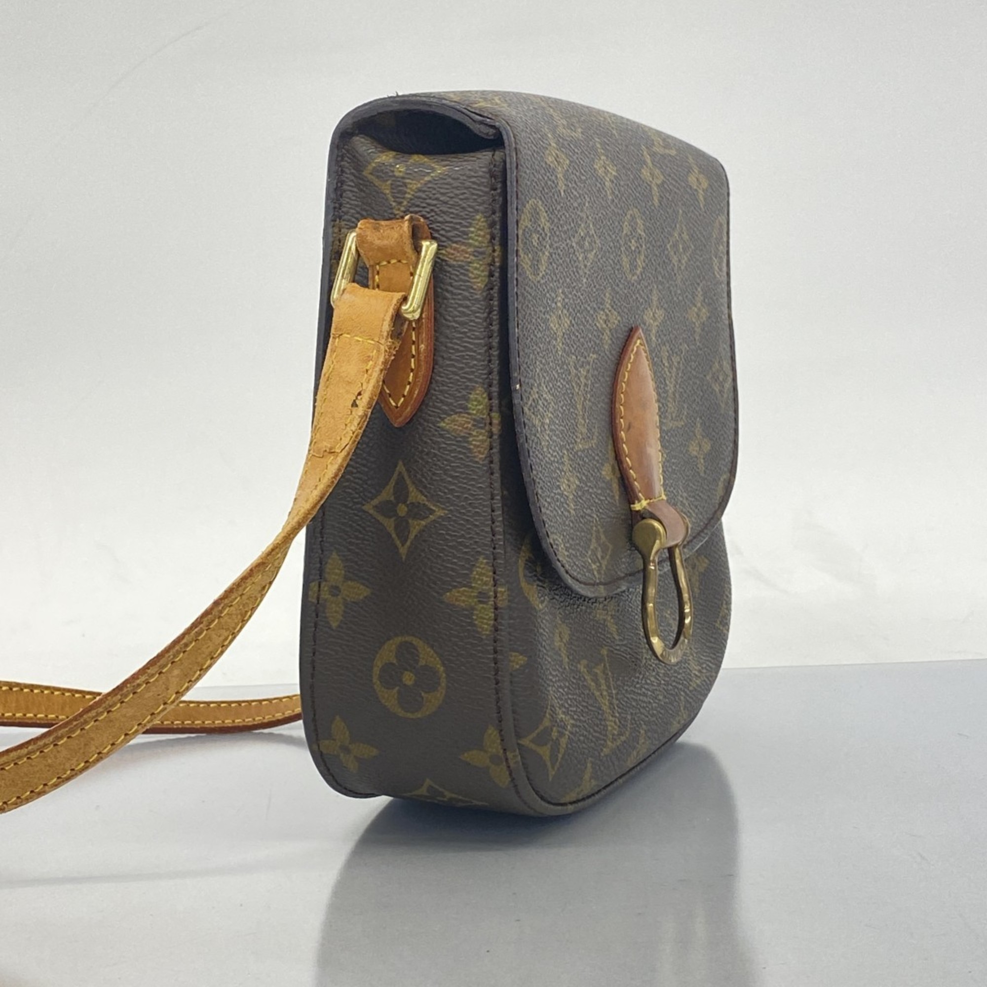 ルイ・ヴィトン(Louis Vuitton) ルイ・ヴィトン ショルダーバッグ モノグラム サンクルーMM M51243 ブラウンレディース