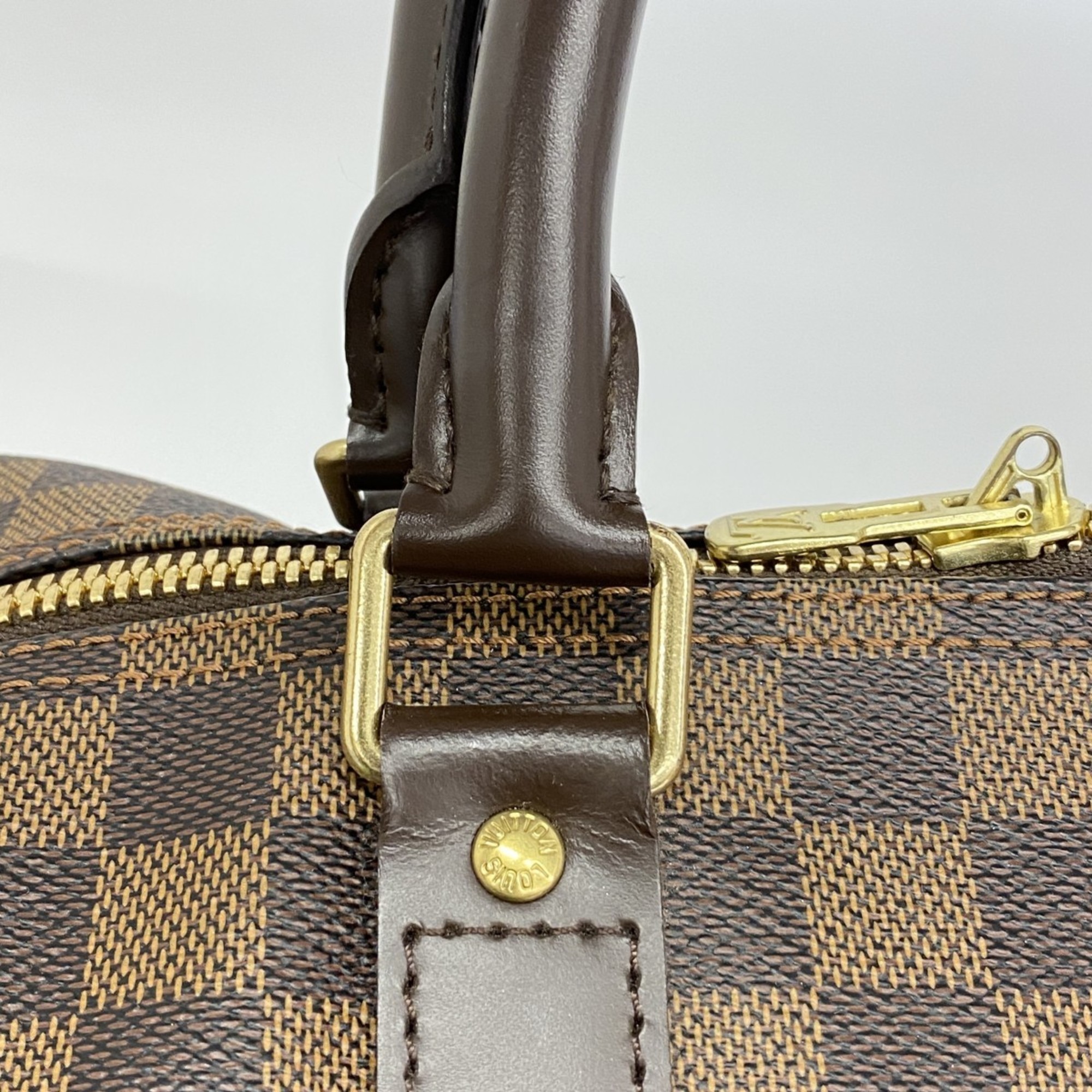 ルイ・ヴィトン(Louis Vuitton) ルイ・ヴィトン ボストンバッグ ダミエ キーポルバンドリエール55 N41414 エベヌメンズ レディース