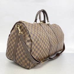 ルイ・ヴィトン(Louis Vuitton) ルイ・ヴィトン ボストンバッグ ダミエ キーポルバンドリエール55 N41414 エベヌメンズ レディース