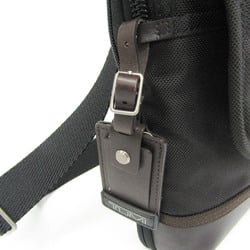 トゥミ(Tumi) Alpha Bravo Annapolis Crossbody Zip Flap 222304HK2 メンズ レザー,ナイロン ショルダーバッグ ダークブラウン