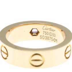 カルティエ(Cartier) ラブ ラブ リング B4064450 K18ピンクゴールド(K18PG) ファッション サファイア バンドリング ピンクゴールド(PG)