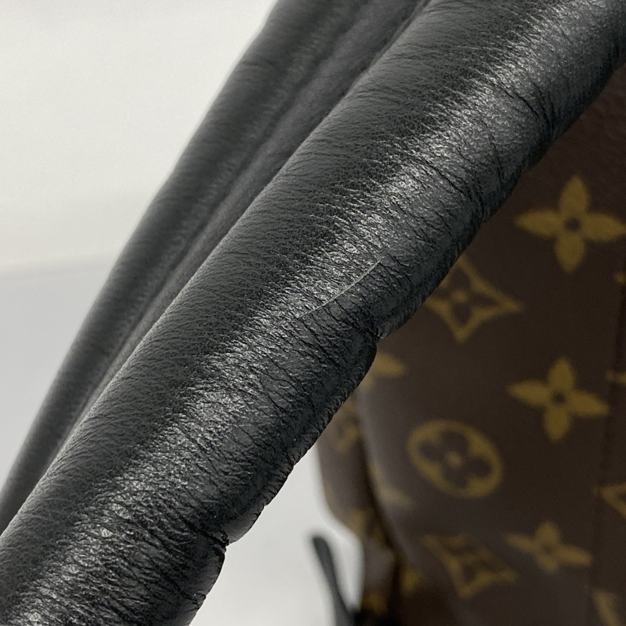 ルイ・ヴィトン(Louis Vuitton) ルイ・ヴィトン リュック・デイパック モノグラム パームスプリングス バックパックPM M44871 ブラウン ブラックレディース