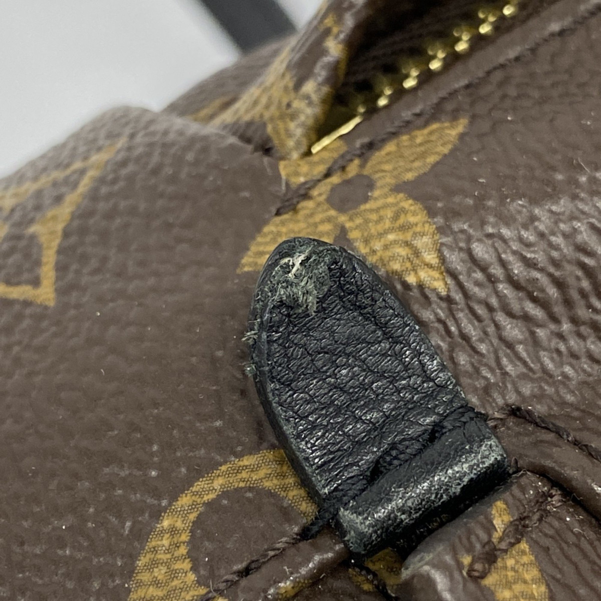 ルイ・ヴィトン(Louis Vuitton) ルイ・ヴィトン リュック・デイパック モノグラム パームスプリングス バックパックPM M44871 ブラウン ブラックレディース