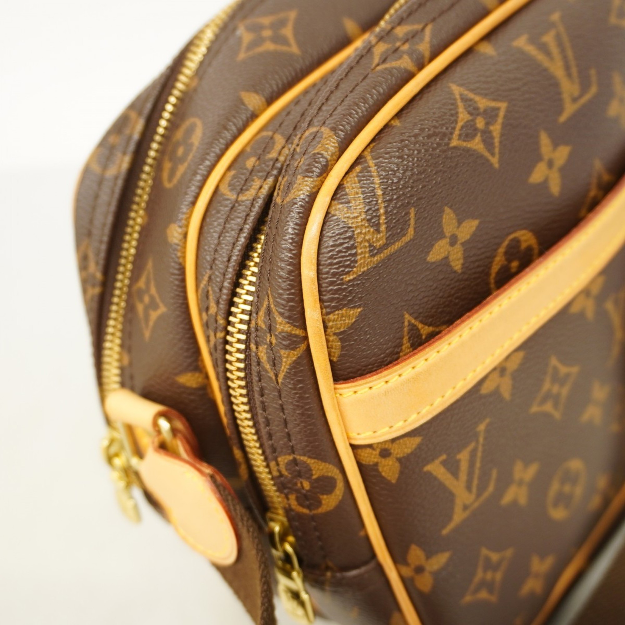 ルイ・ヴィトン(Louis Vuitton) ルイ・ヴィトン ショルダーバッグ モノグラム リポーターPM M45254 ブラウンレディース