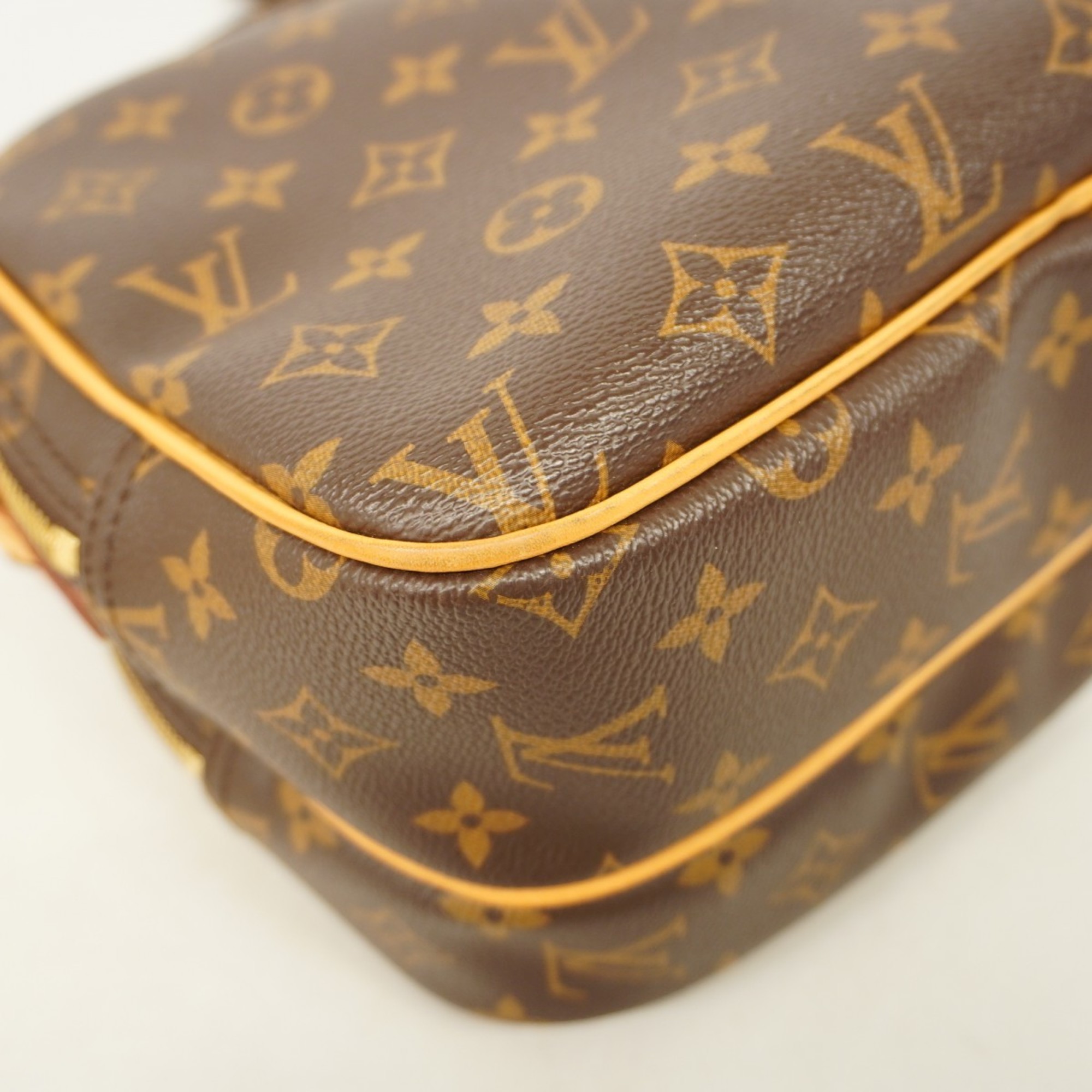 ルイ・ヴィトン(Louis Vuitton) ルイ・ヴィトン ショルダーバッグ モノグラム リポーターPM M45254 ブラウンレディース