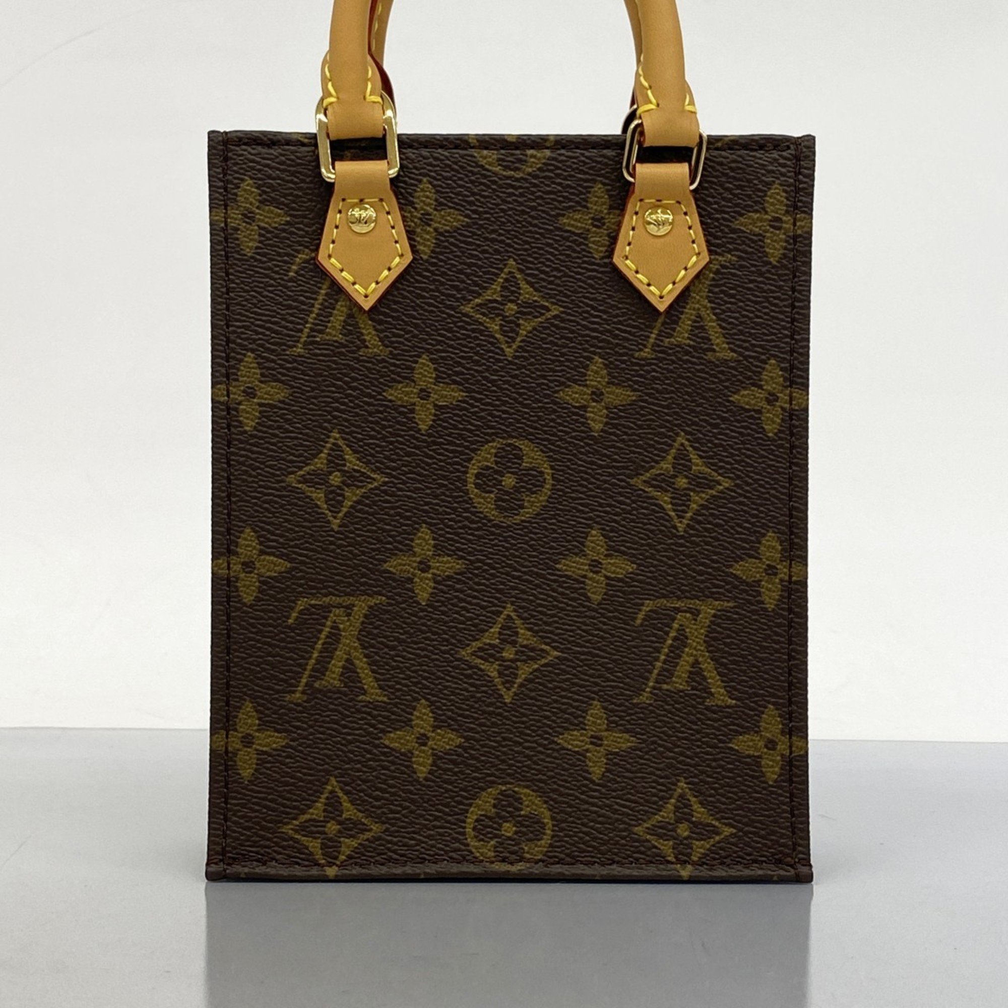 ルイ・ヴィトン(Louis Vuitton) ルイ・ヴィトン ショルダーバッグ モノグラム プティットサックプラ M81295 ブラウンレディース