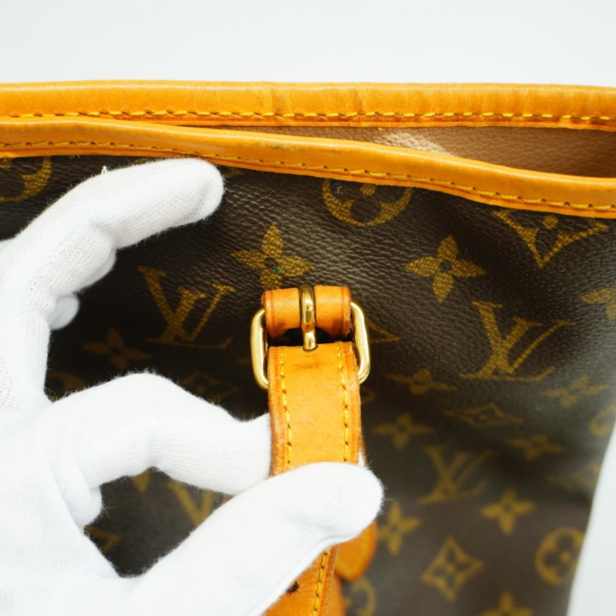 ルイ・ヴィトン(Louis Vuitton) ルイ・ヴィトン トートバッグ モノグラム バケットGM M42236 ブラウンレディース