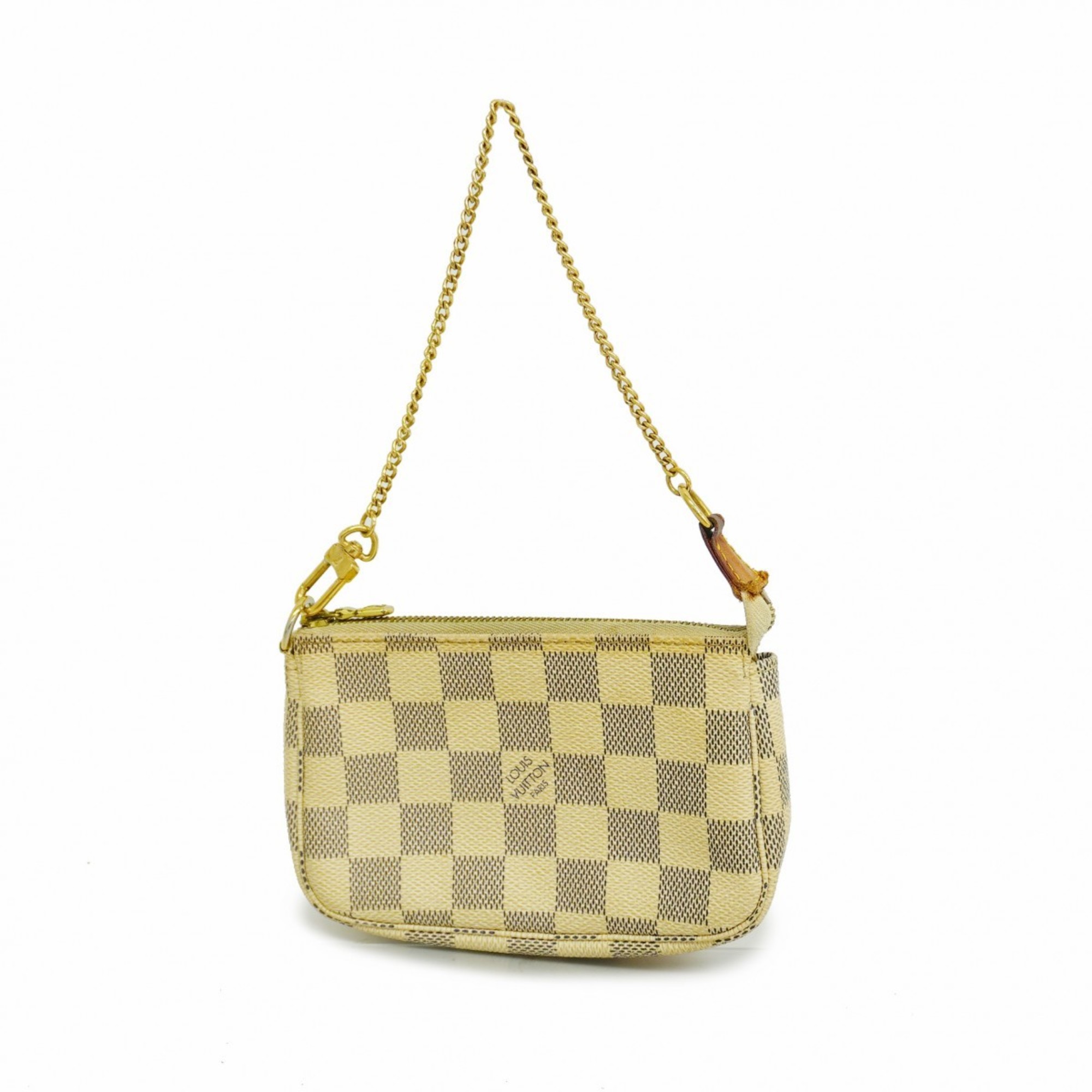 ルイ・ヴィトン(Louis Vuitton) ルイ・ヴィトン ポーチ ダミエ・アズール ポシェットアクセソワール N41207 ホワイトレディース