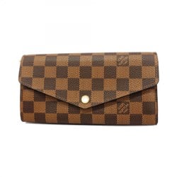 ルイ・ヴィトン(Louis Vuitton) ルイ・ヴィトン 長財布 ダミエ ポルトフォイユサラ N60114 ローズバレリーヌレディース