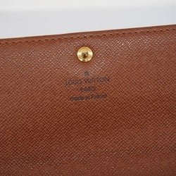 ルイ・ヴィトン(Louis Vuitton) ルイ・ヴィトン 長財布 モノグラム ポルトモネクレディ M61726 ブラウンレディース