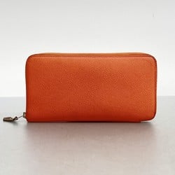 エルメス(Hermes) エルメス 長財布 アザップロングシルクイン ヴォーエプソン ブーゲンビリア  A刻印レディース