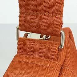 エルメス(Hermes) エルメス ショルダーバッグ アカプルコバンドリエールPM トワルシェブロン オレンジ レディース