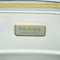 プラダ(Prada) プラダ ハンドバッグ サフィアーノ レザー ファー グレー レディース