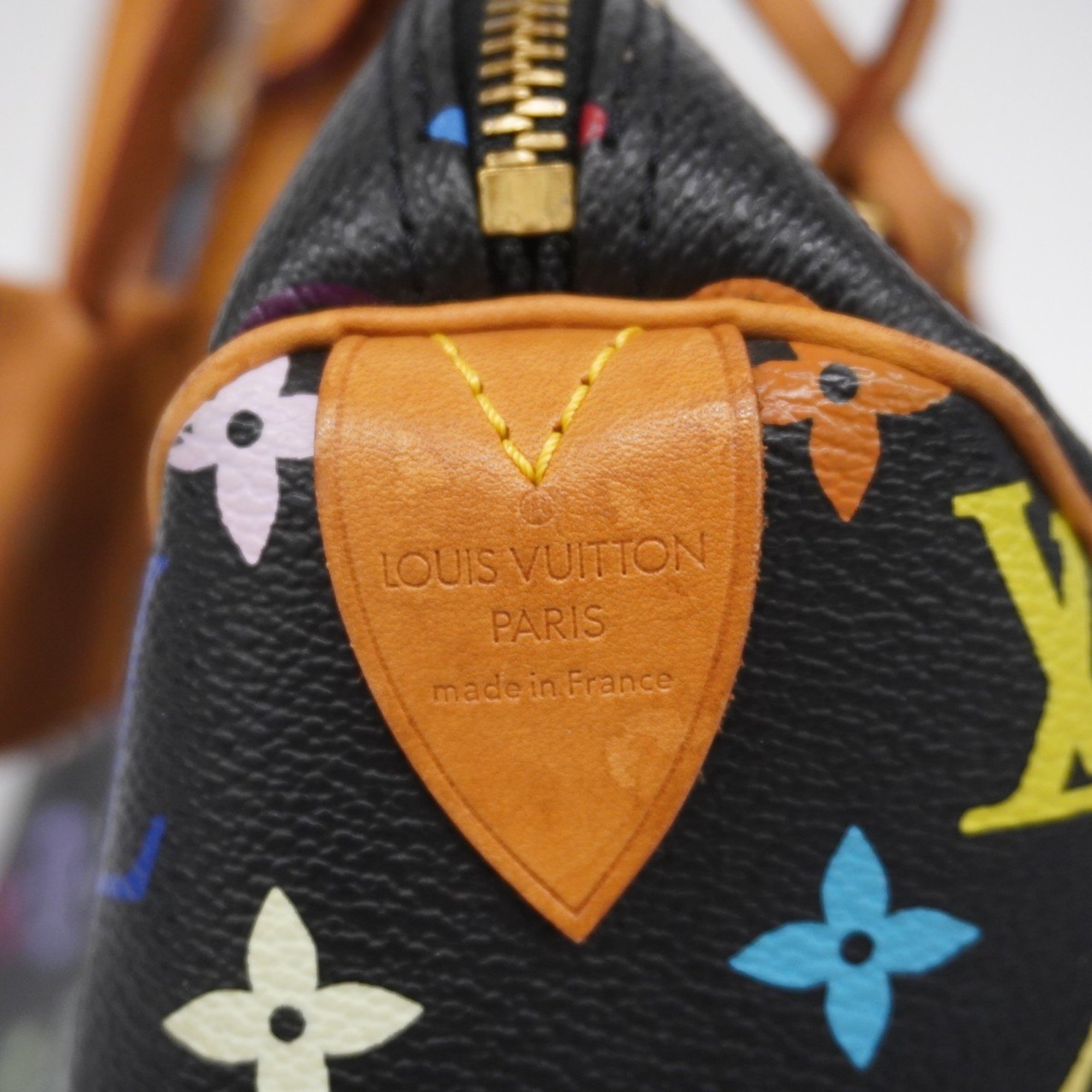 ルイ・ヴィトン(Louis Vuitton) ルイ・ヴィトン ハンドバッグ モノグラム・マルチカラー スピーディ30 M92642 ノワールレディース