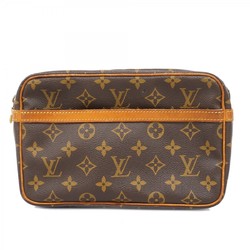 ルイ・ヴィトン(Louis Vuitton) ルイ・ヴィトン クラッチバッグ モノグラム コンピエーニュ23 M51847 ブラウンレディース