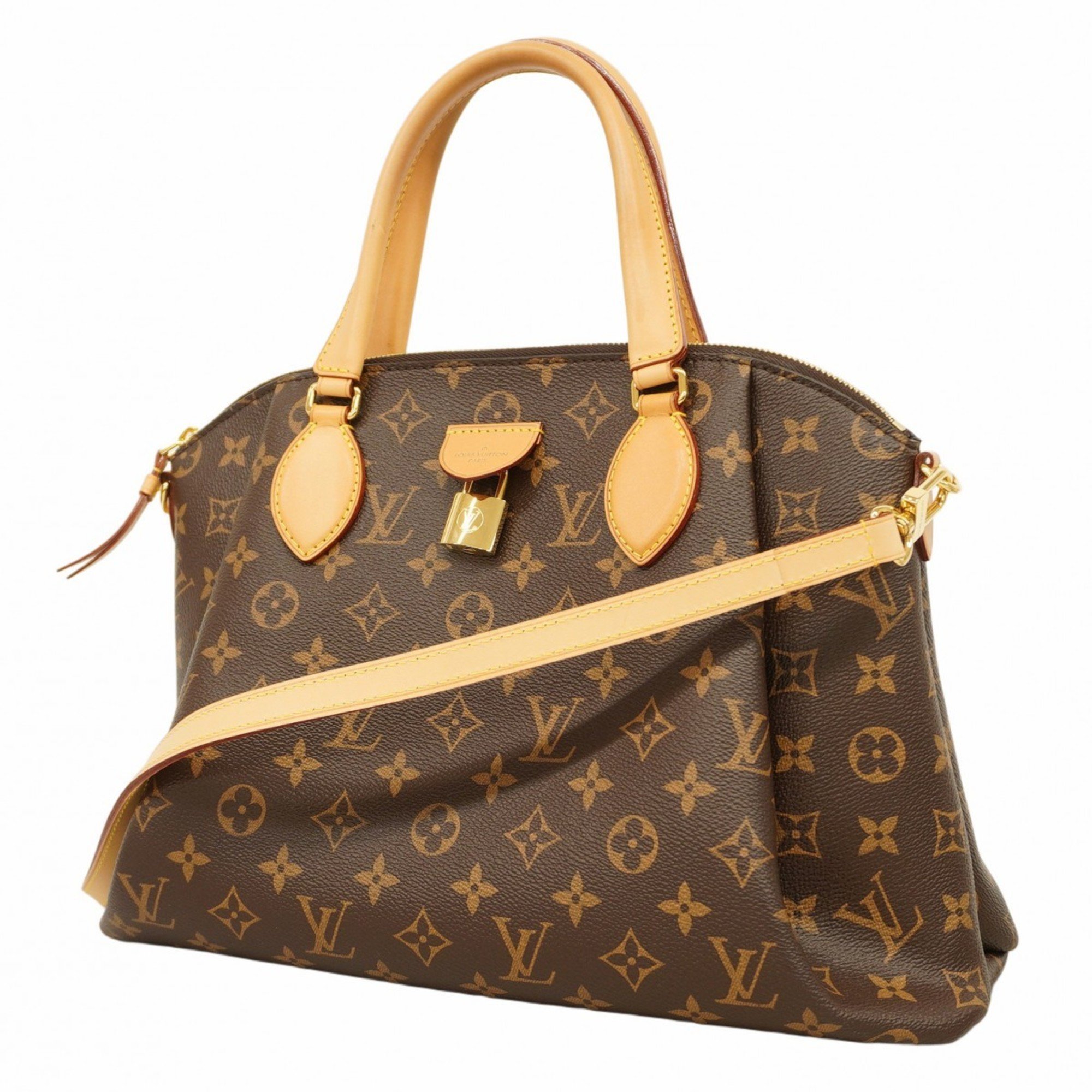 ルイ・ヴィトン(Louis Vuitton) ルイ・ヴィトン ハンドバッグ モノグラム リボリーMM M44546 ブラウンレディース