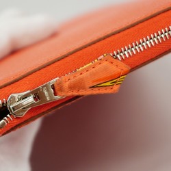 エルメス(Hermes) エルメス 長財布 アザップロングシルクイン ヴォーエプソン ローズジャイプール  □R刻印レディース