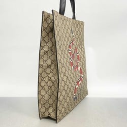 グッチ(Gucci) グッチ トートバッグ GGスプリーム スネーク 450950  ブラウン ブラック メンズ