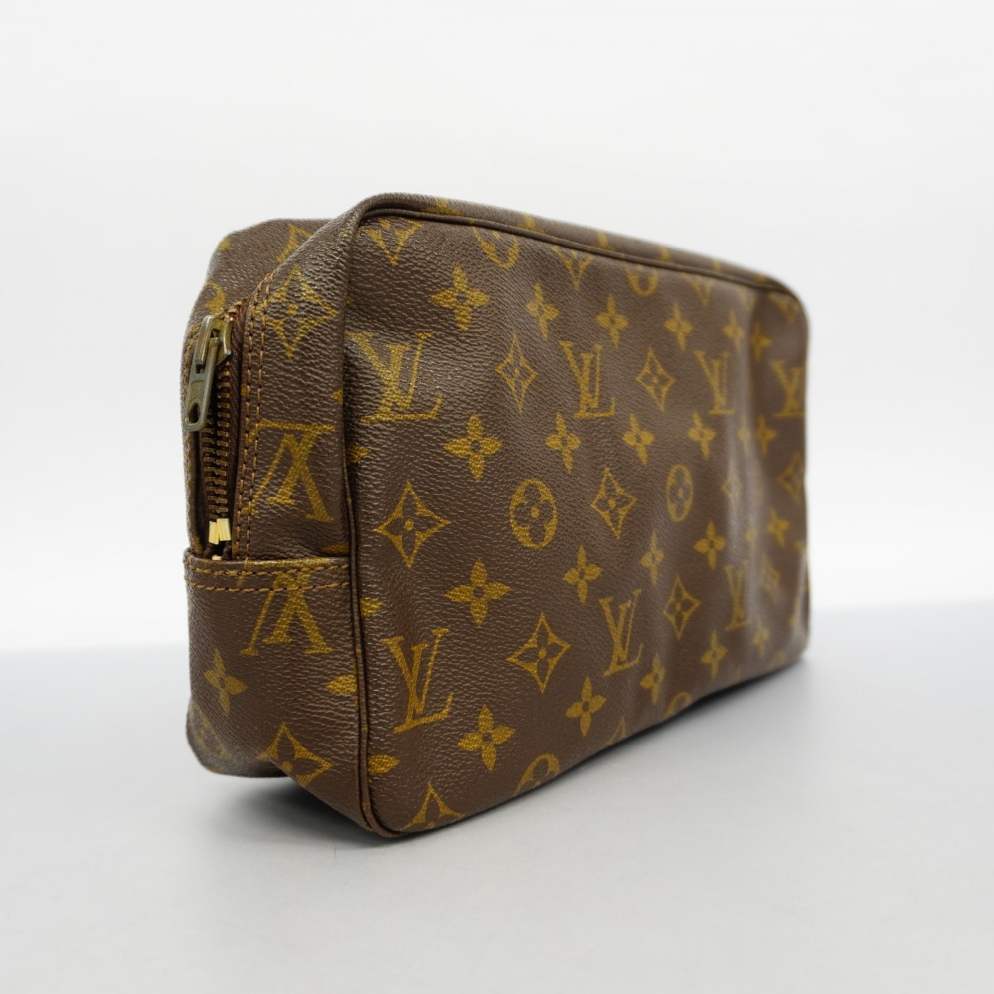 ルイ・ヴィトン(Louis Vuitton) ルイ・ヴィトン ポーチ モノグラム トゥルーストワレット28 M47522 ブラウンレディース |  eLADY Globazone