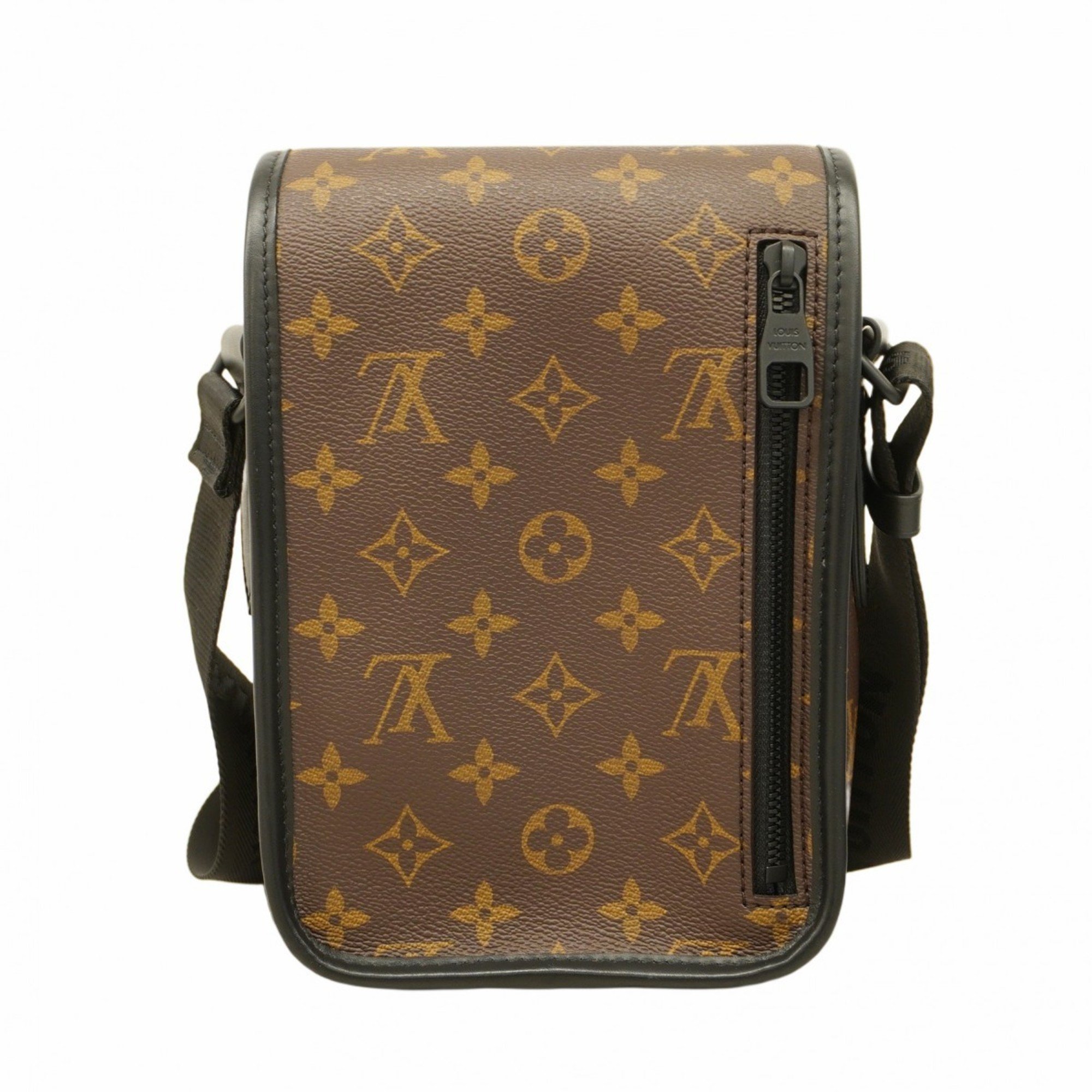 ルイ・ヴィトン(Louis Vuitton) ルイ・ヴィトン ショルダーバッグ モノグラム・マカサー アーチー M46442 ブラウン ノワールメンズ