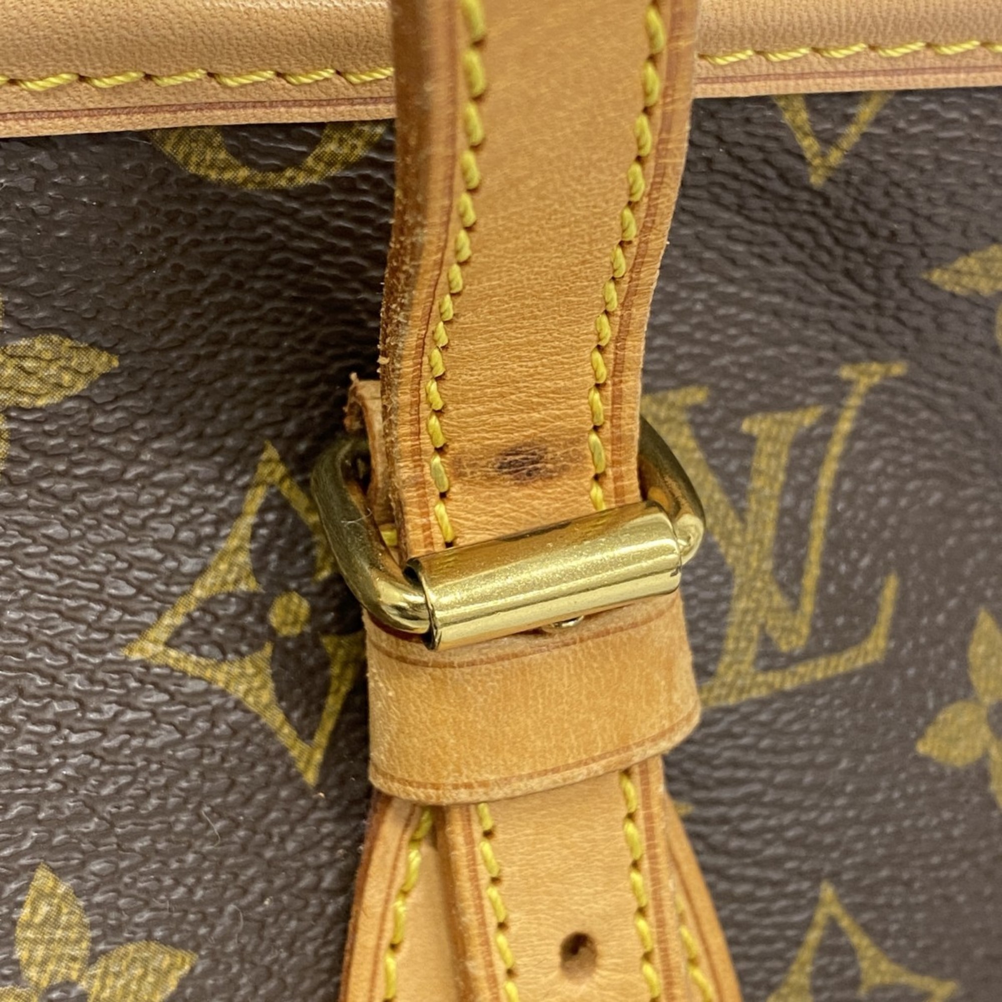 ルイ・ヴィトン(Louis Vuitton) ルイ・ヴィトン トートバッグ モノグラム バケットPM M42238 ブラウンレディース