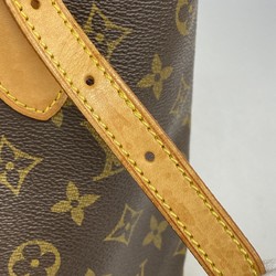 ルイ・ヴィトン(Louis Vuitton) ルイ・ヴィトン トートバッグ モノグラム バケットPM M42238 ブラウンレディース